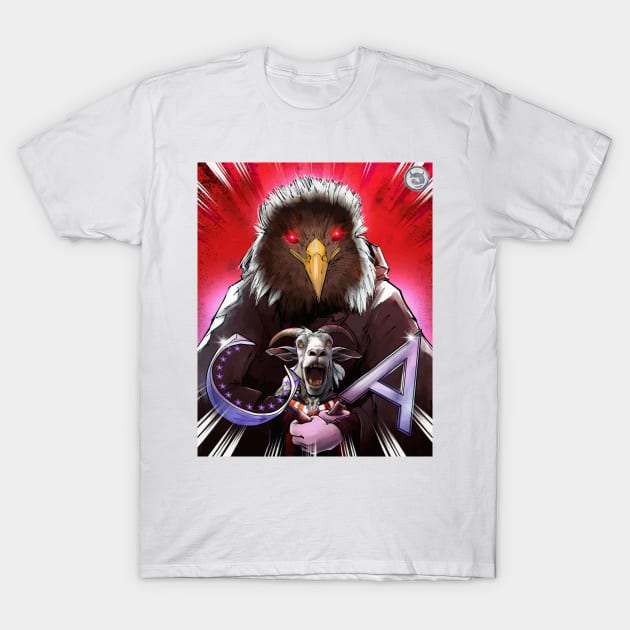 Bad Eagle T-Shirt by akyanyme